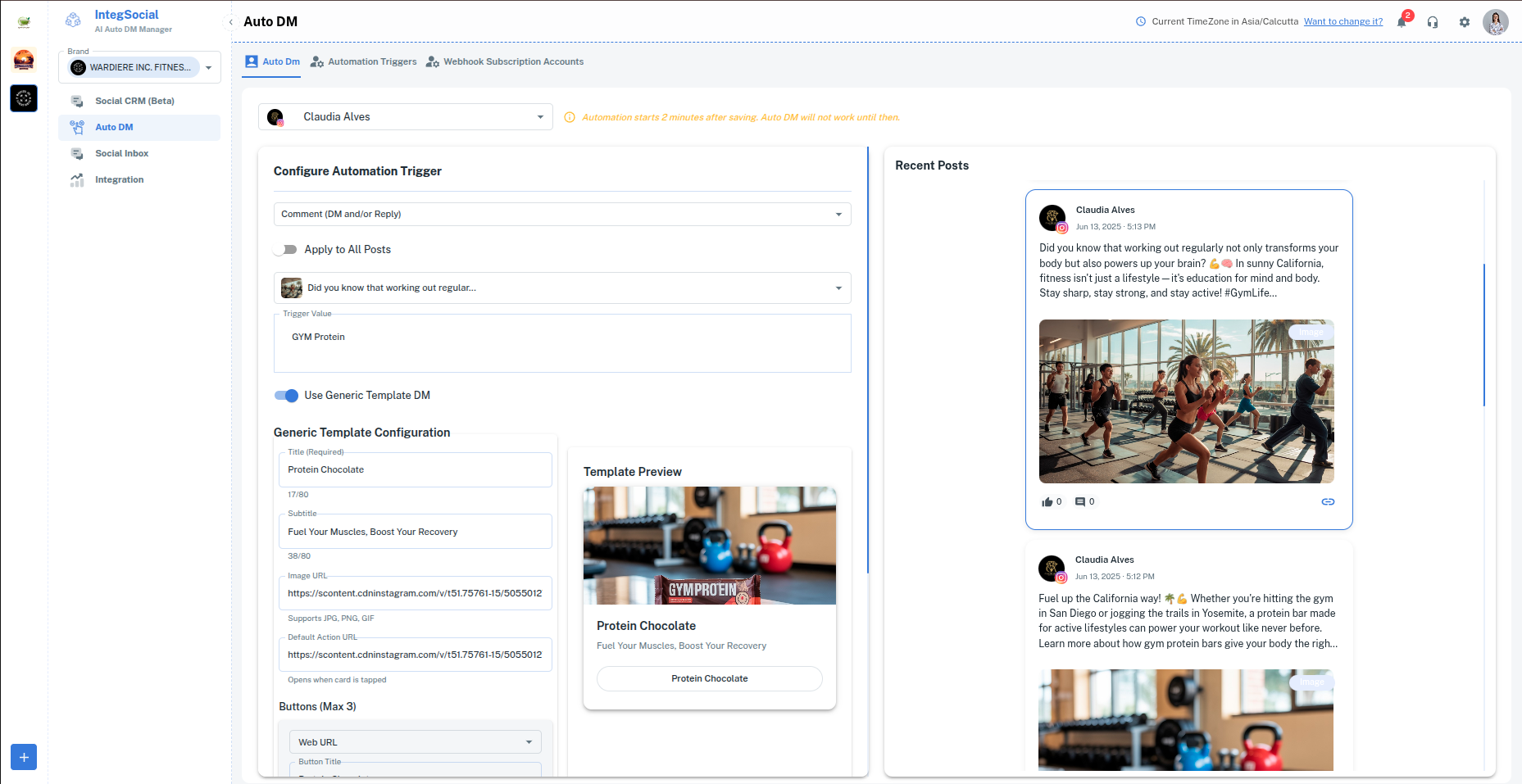 Social Messaging Automation